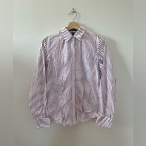 Pinstriped vintage Ralph Lauren button down